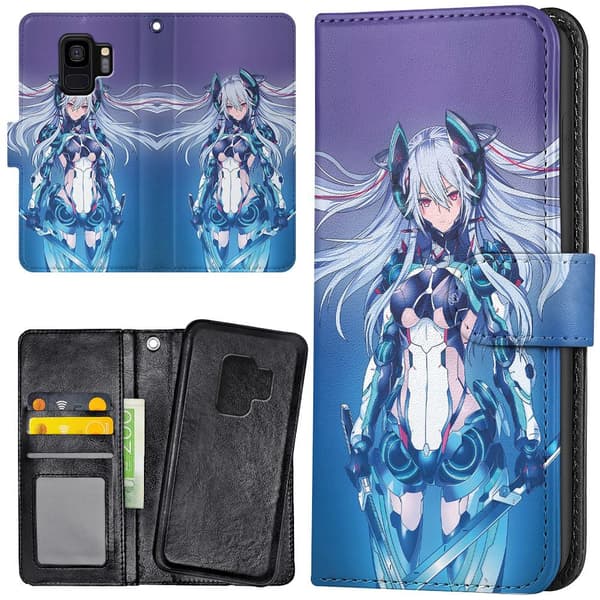 Samsung Galaxy S9 - Lommebok Deksel Anime