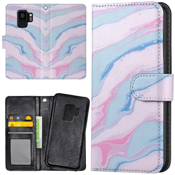 Samsung Galaxy S9 - Mobilcover/Etui Cover Marmor