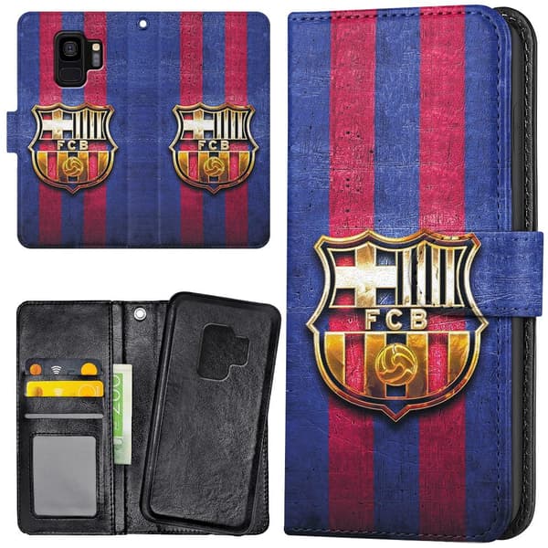 Samsung Galaxy S9 - Plånboksfodral/Skal FC Barcelona
