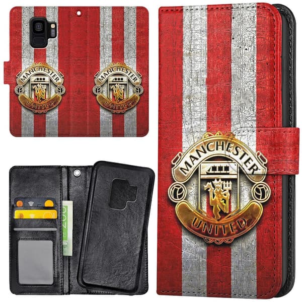 Samsung Galaxy S9 - Lompakkokotelo/Kuoret Manchester United