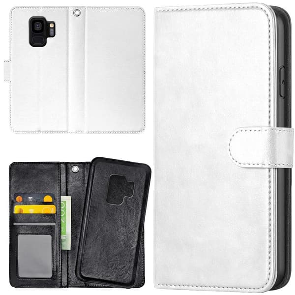 Samsung Galaxy S9 - Mobilcover/Etui Cover Hvid