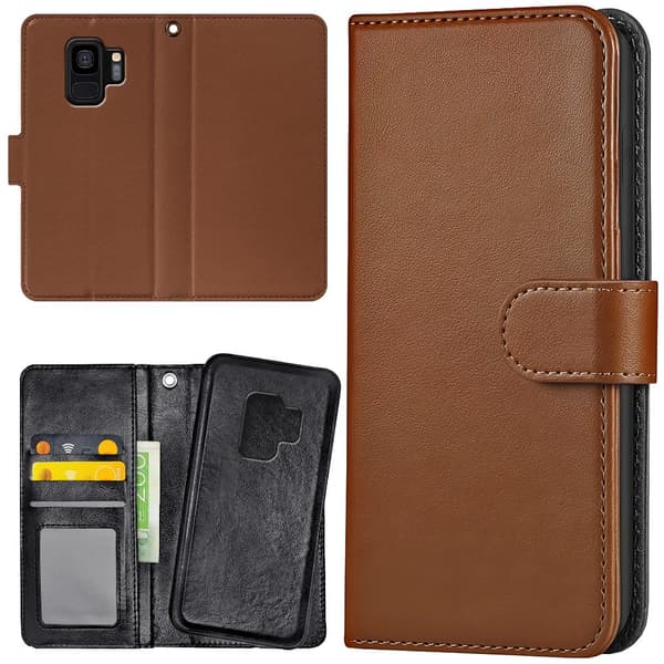 Samsung Galaxy S9 - Mobilcover/Etui Cover Brun