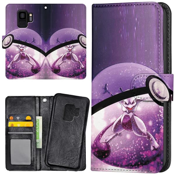 Samsung Galaxy S9 - Lommebok Deksel Pokemon