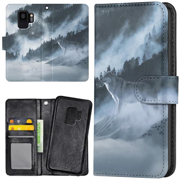 Samsung Galaxy S9 - Mobilcover/Etui Cover Arctic Wolf