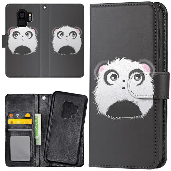Samsung Galaxy S9 - Mobilcover/Etui Cover Pandahoved