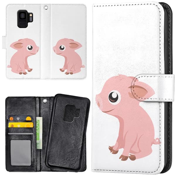 Samsung Galaxy S9 - Mobilcover/Etui Cover Minigris