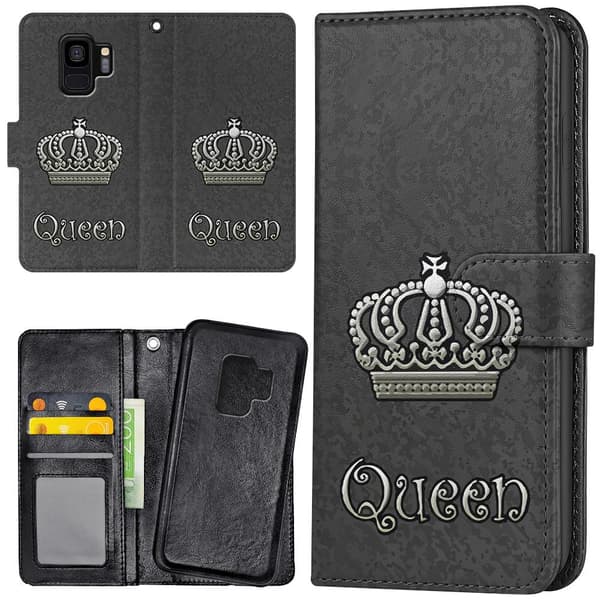 Samsung Galaxy S9 - Lompakkokotelo/Kuoret Queen
