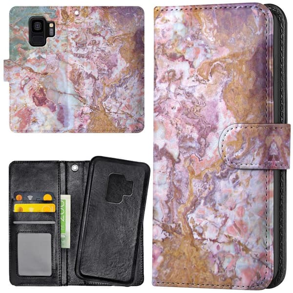 Samsung Galaxy S9 - Mobilcover/Etui Cover Marmor