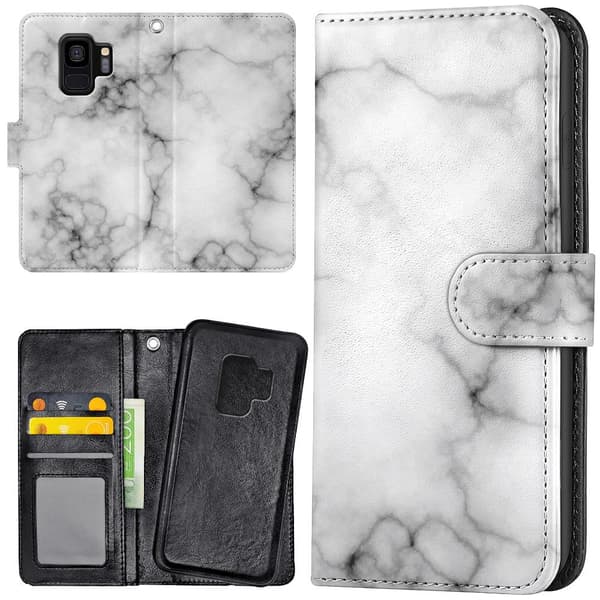 Samsung Galaxy S9 - Mobilcover/Etui Cover Marmor