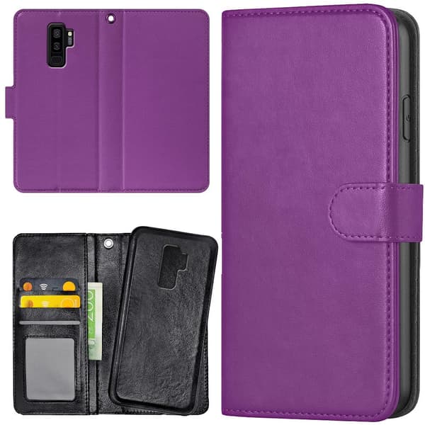 Samsung Galaxy S9 Plus - Lompakkokotelo/Kuoret Violetti