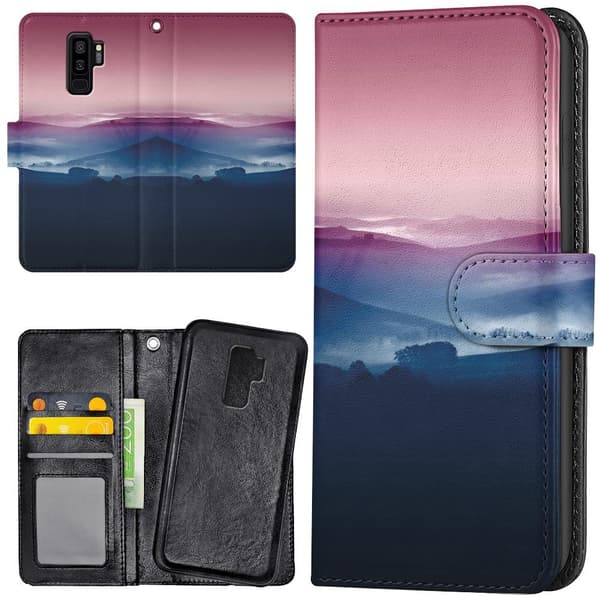 Samsung Galaxy S9 Plus - Lommebok Deksel Fargerike Daler