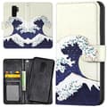 Miniatyrbillede 1 af 2: Samsung Galaxy S9 Plus - Mobilcover/Etui Cover Flodbølge