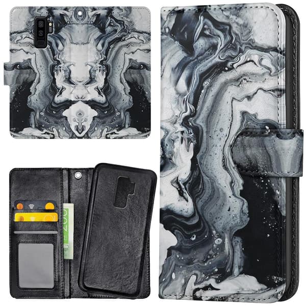 Samsung Galaxy S9 Plus - Lommebok Deksel Malt Kunst