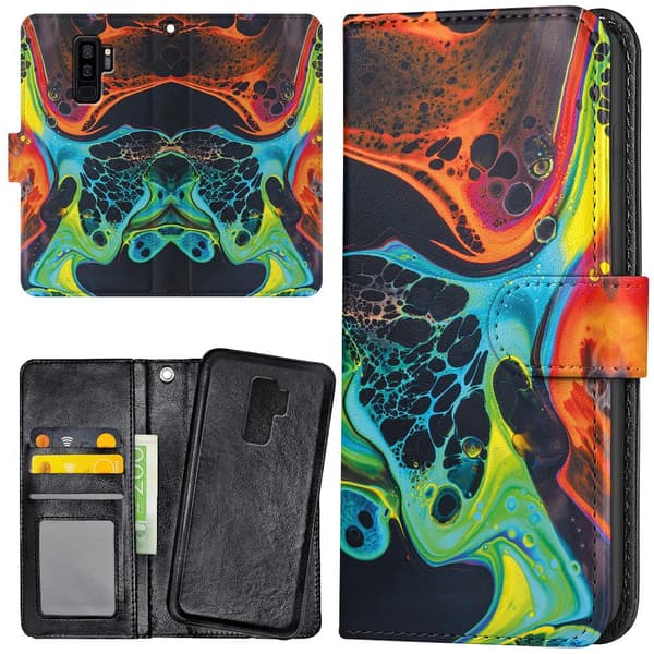 Samsung Galaxy S9 Plus - Mobilcover/Etui Cover Marmor