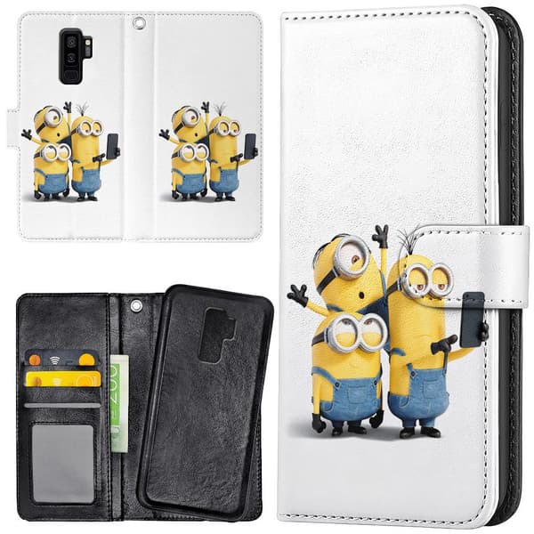 Samsung Galaxy S9 Plus - Lommebok Deksel Minions