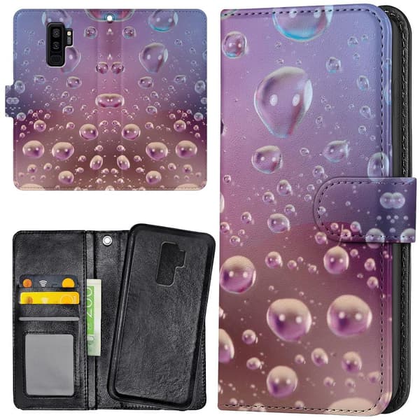 Samsung Galaxy S9 Plus - Lommebok Deksel Bobler