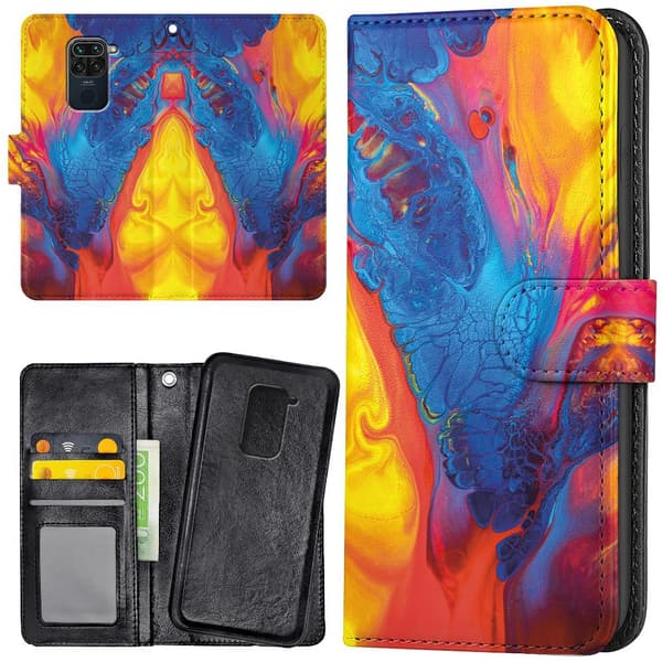 Xiaomi Redmi Note 9 - Mobilcover/Etui Cover Marmor