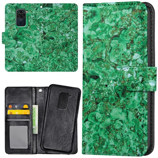 Xiaomi Redmi Note 9 - Mobilcover/Etui Cover Marmor
