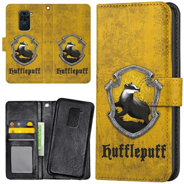 Xiaomi Redmi Note 9 - Mobilcover/Etui Cover Harry Potter Hufflepuff
