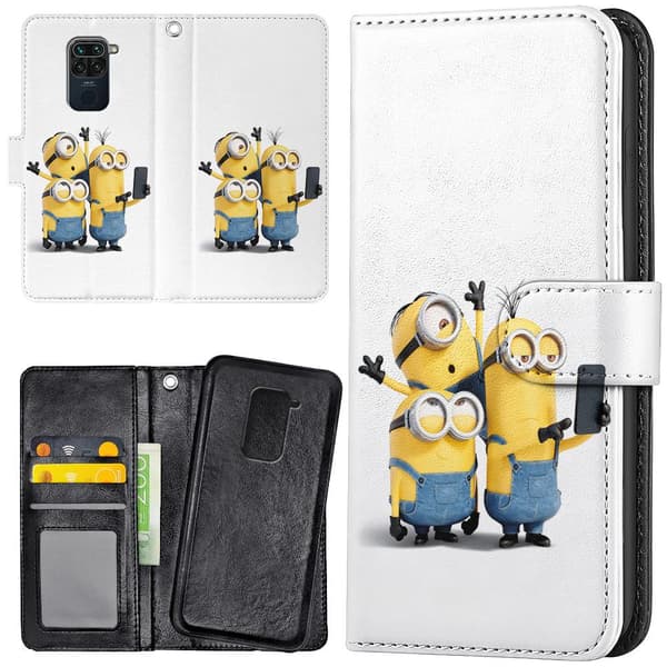Xiaomi Redmi Note 9 - Mobilcover/Etui Cover Minions