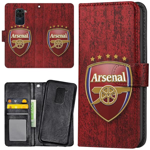Xiaomi Redmi Note 9 - Lompakkokotelo/Kuoret Arsenal