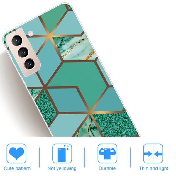 SKALO Samsung S22+ Marmor TPU-cover - #1