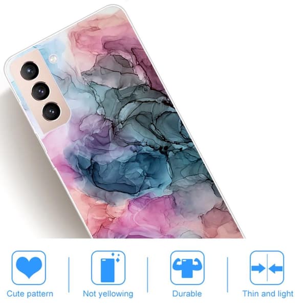 SKALO Samsung S22+ Marmor TPU-cover - #1