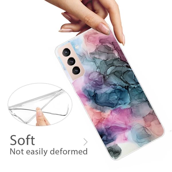 SKALO Samsung S22+ Marmor TPU-cover - #1