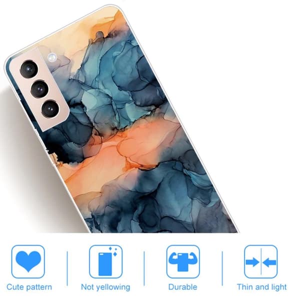SKALO Samsung S22+ Marmor TPU-cover - #1