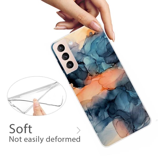 SKALO Samsung S22+ Marmor TPU-cover - #1