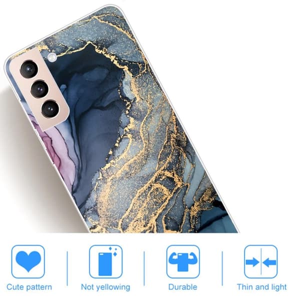 SKALO Samsung S22+ Marmor TPU-cover - #1