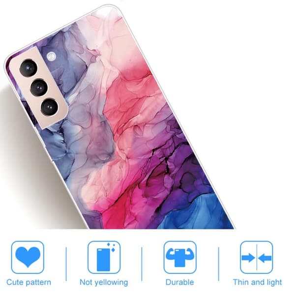 SKALO Samsung S22+ Marmor TPU-cover - #1