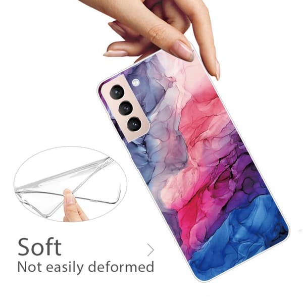 SKALO Samsung S22+ Marmor TPU-cover - #1
