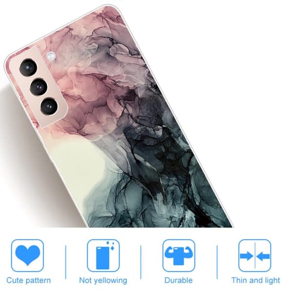 SKALO Samsung S22+ Marmor TPU-cover - #1