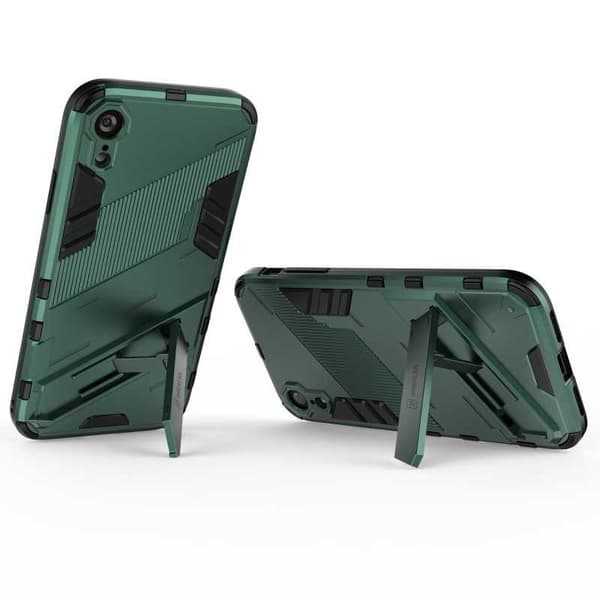 iPhone XR Stöttåligt Skal med Kickstand ThinArmor V2