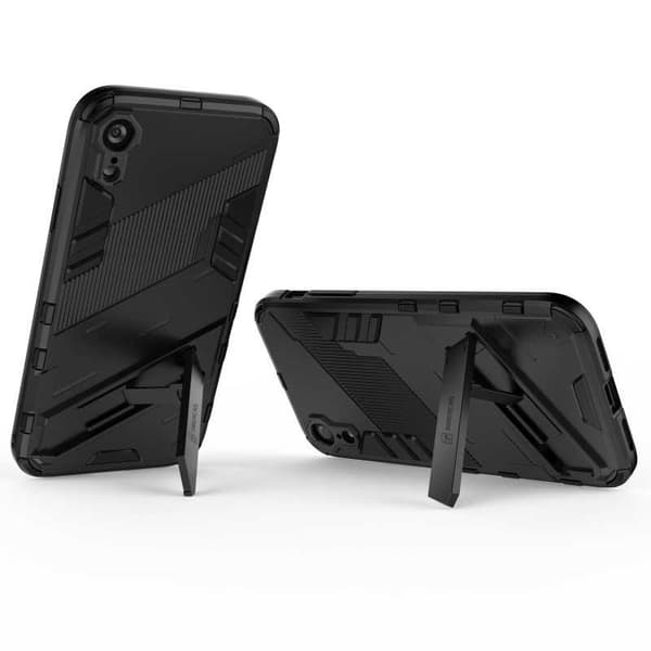 iPhone XR Stöttåligt Skal med Kickstand ThinArmor V2