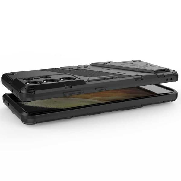 Samsung S21 Ultra Shockproof Case med Kickstand ThinArmor V2