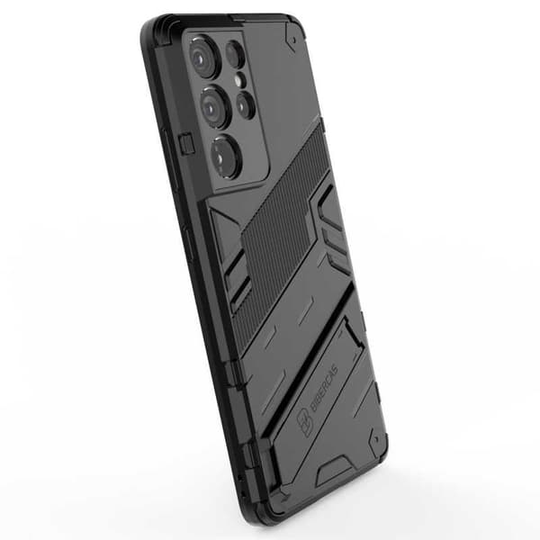 Samsung S21 Ultra Shockproof Case med Kickstand ThinArmor V2