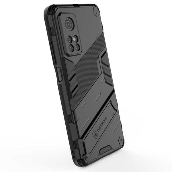 Xiaomi Mi 10T/10T Pro Stöttåligt Skal med Kickstand ThinArmor V2