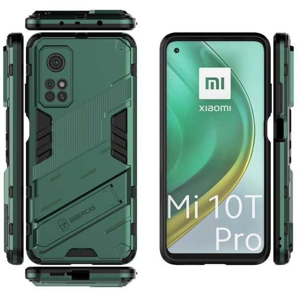Xiaomi Mi 10T/10T Pro Stöttåligt Skal med Kickstand ThinArmor V2