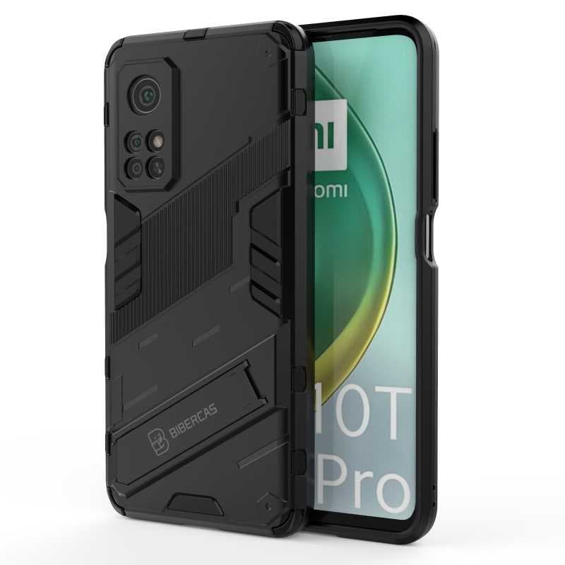Xiaomi Mi 10T/10T Pro Stöttåligt Skal med Kickstand ThinArmor V2