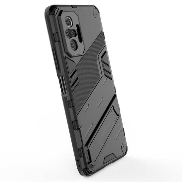 Xiaomi Redmi Note 10 Pro 4G Stöttåligt Skal med Kickstand ThinArmor V2