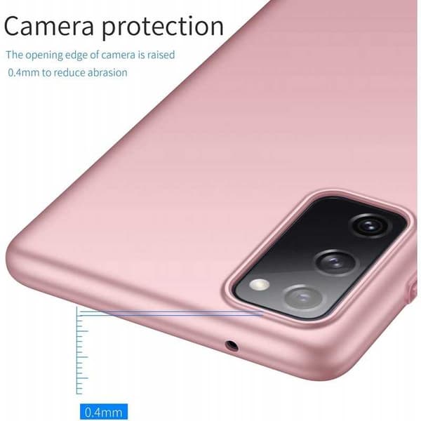 Samsung S20 FE Ultra tyndt letvægtscover Basic V2 Rose Gold