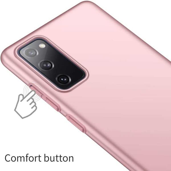 Samsung S20 FE Ultra tyndt letvægtscover Basic V2 Rose Gold