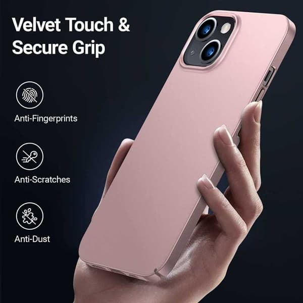 iPhone 13 Ultratunt Lätt Skal Basic V2 Rosenguld