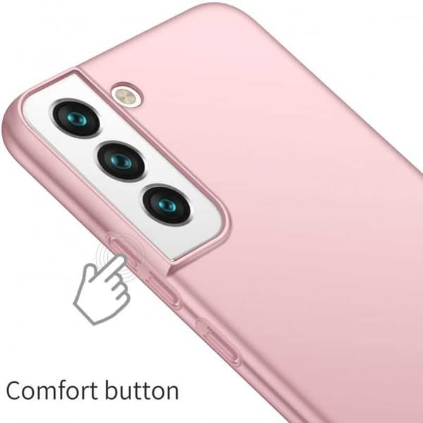 Samsung S22 Tunt Lätt Mobilskal Basic V2 Rosenguld