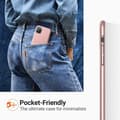 Miniatyrbillede 6 af 7: iPhone 11 Pro Ultra tyndt letvægtscover Basic V2 Rose Gold