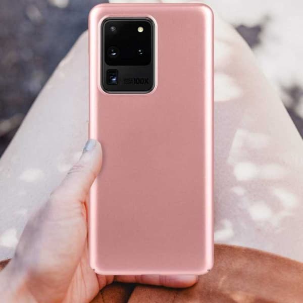 Samsung S20 Ultra Thin Lightweight Case Basic V2 Rose Gold