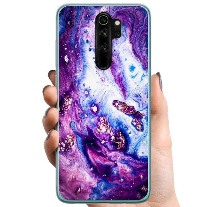 Xiaomi Redmi Note 8 Pro TPU Mobilskal Lila