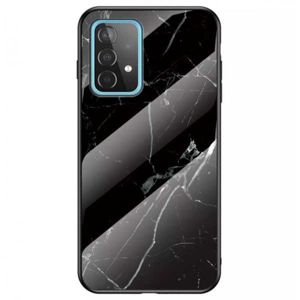 Samsung A53 5G Marble Shell 9H hærdet glas bagside glas bagside V2